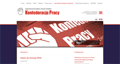 Desktop Screenshot of konfederacjapracy.org.pl