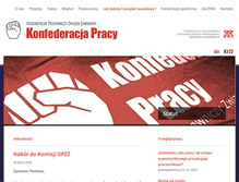 Tablet Screenshot of konfederacjapracy.org.pl